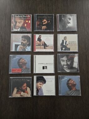 Andrea Bocelli CD Collection - 12 Classical Albums